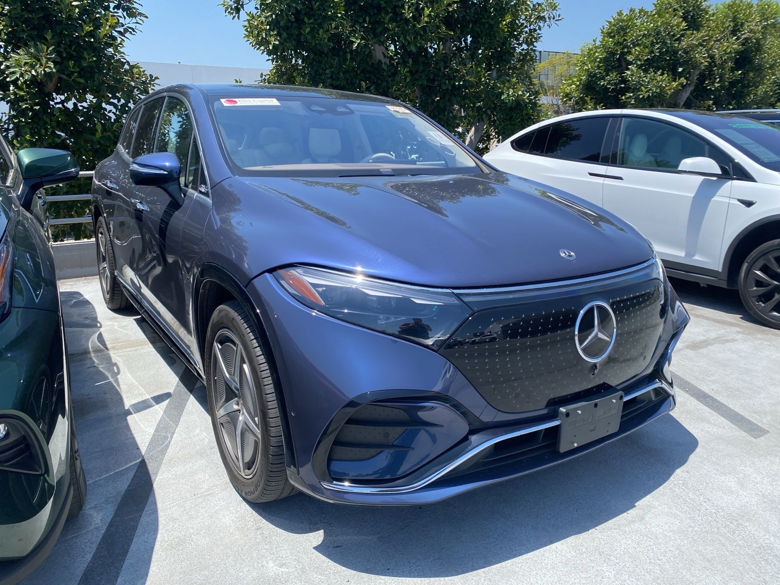 Used 2023 Mercedes-Benz EQS SUV Base with VIN 4JGDM2EB7PA006180 for sale in West Covina, CA