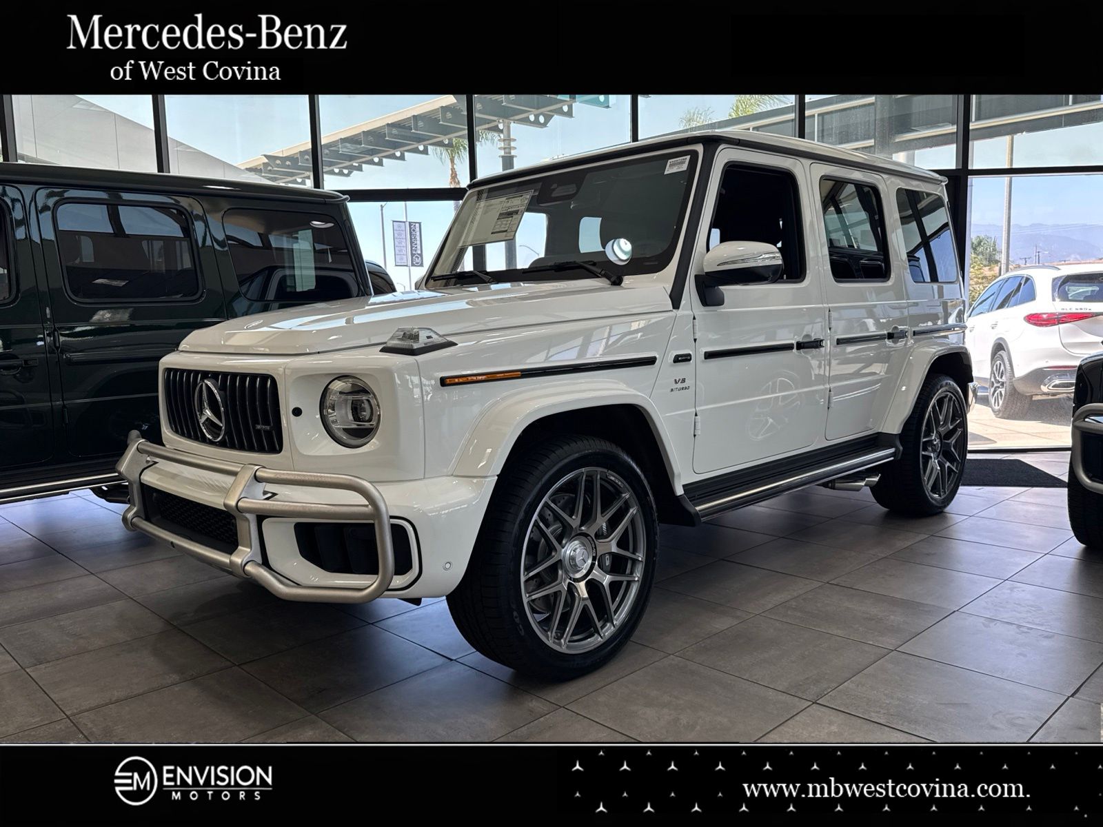 Polar White 2027 Mercedes-Benz G-Class SUV / Crossover All-Wheel Drive 9-Speed Automatic