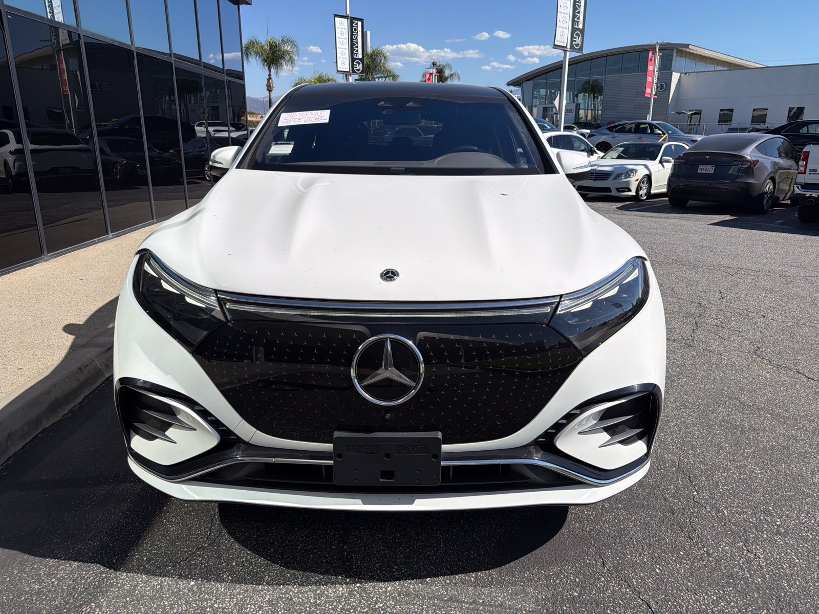 Certified 2023 Mercedes-Benz EQS SUV Base with VIN 4JGDM4EB4PA026110 for sale in West Covina, CA