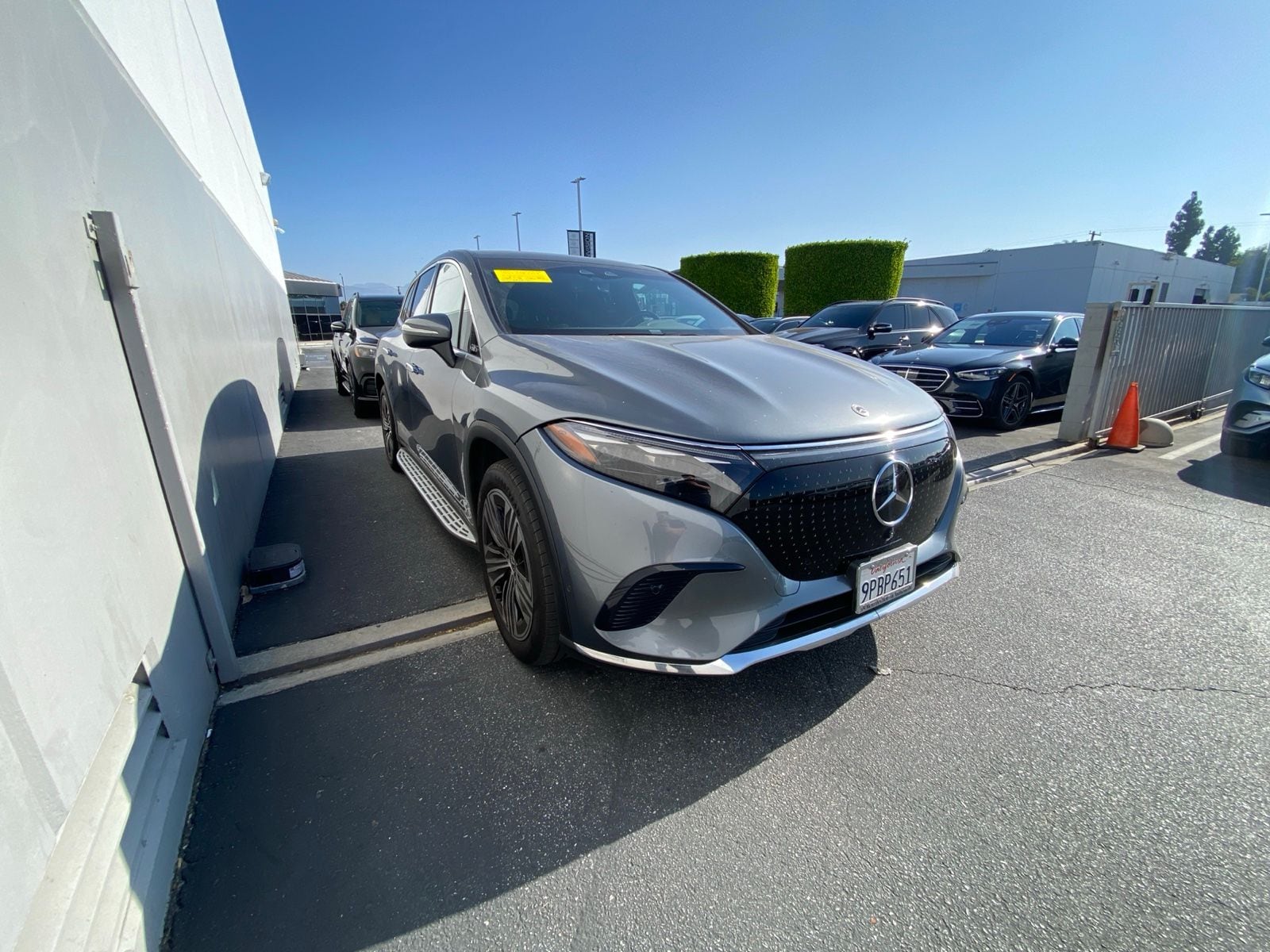 Certified 2024 Mercedes-Benz EQS SUV Base with VIN 4JGDM2DB0RA030549 for sale in West Covina, CA