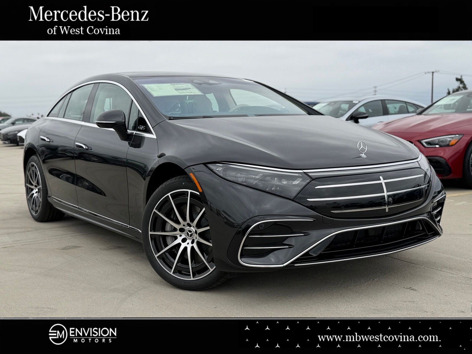 Gray (Graphite) 2026 Mercedes-Benz EQS Sedan All-Wheel Drive 1-Speed Automatic