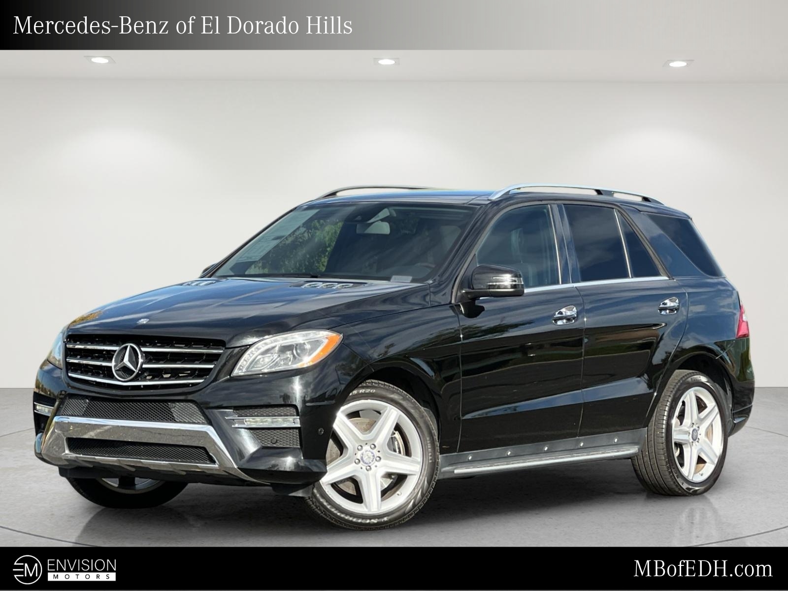 Used 2014 Mercedes-Benz M-Class ML550 with VIN 4JGDA7DB3EA336032 for sale in El Dorado Hills, CA