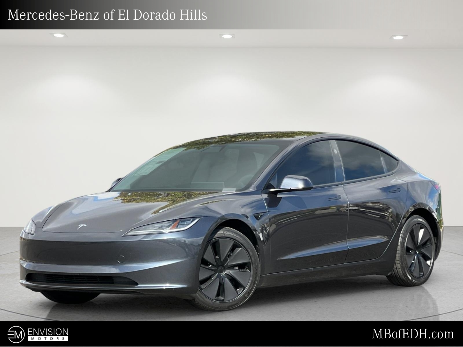 Used 2024 Tesla Model 3 Base with VIN 5YJ3E1EA0RF728681 for sale in El Dorado Hills, CA