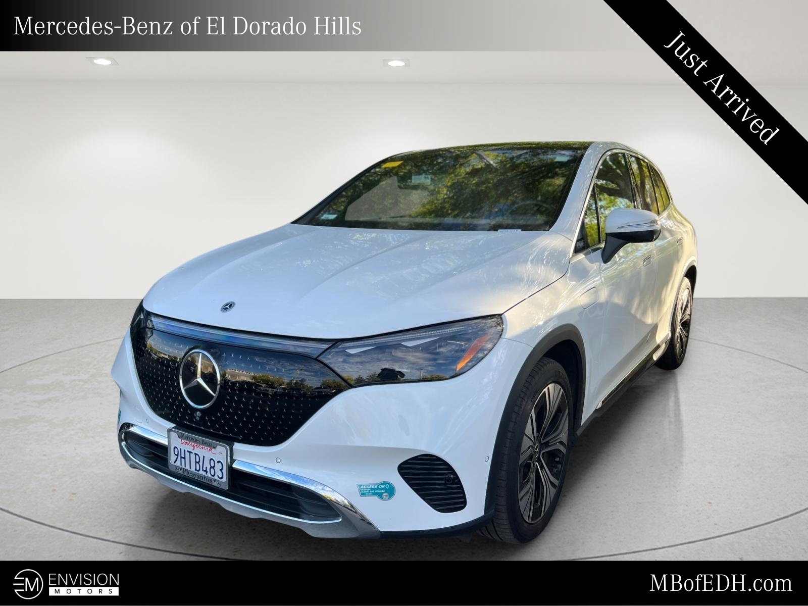 Certified 2023 Mercedes-Benz EQE SUV Base with VIN 4JGGM1CB2PA021101 for sale in El Dorado Hills, CA