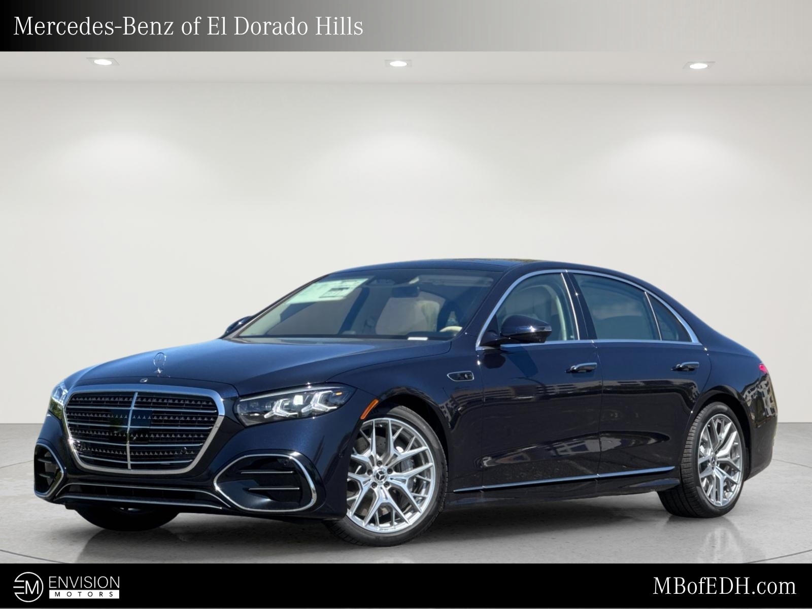 Blue 2027 Mercedes-Benz S-Class Sedan All-Wheel Drive 9-Speed Automatic