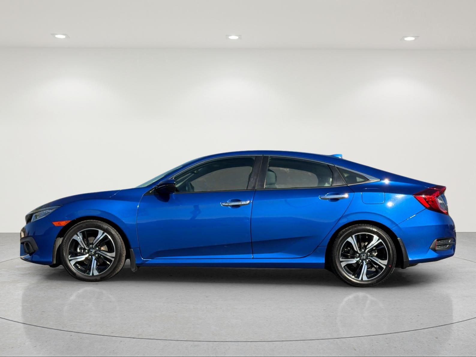 Used 2016 Honda Civic Touring with VIN 19XFC1F95GE203335 for sale in El Dorado Hills, CA