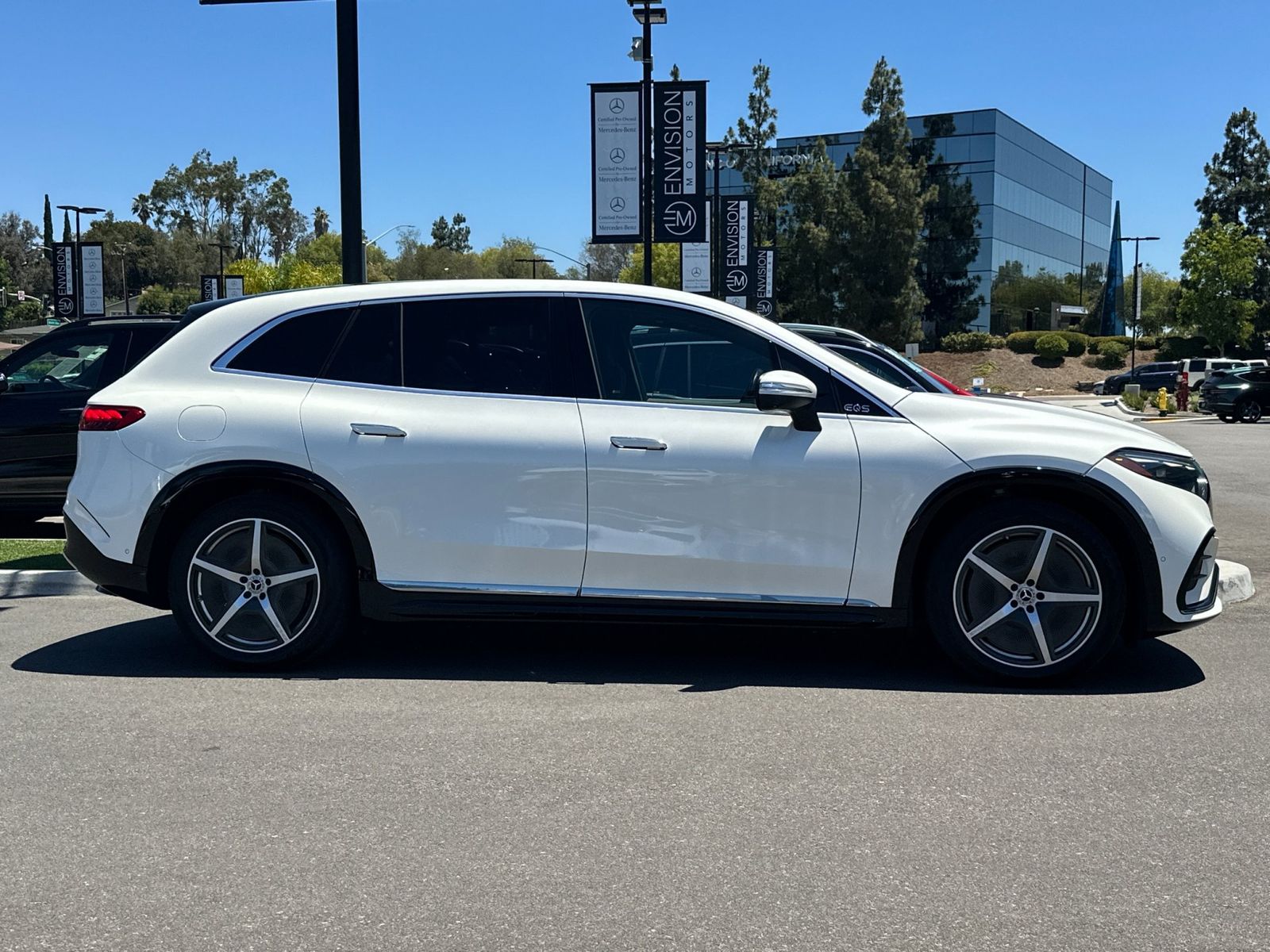 Certified 2023 Mercedes-Benz EQS SUV Base with VIN 4JGDM4EB1PA010317 for sale in Escondido, CA