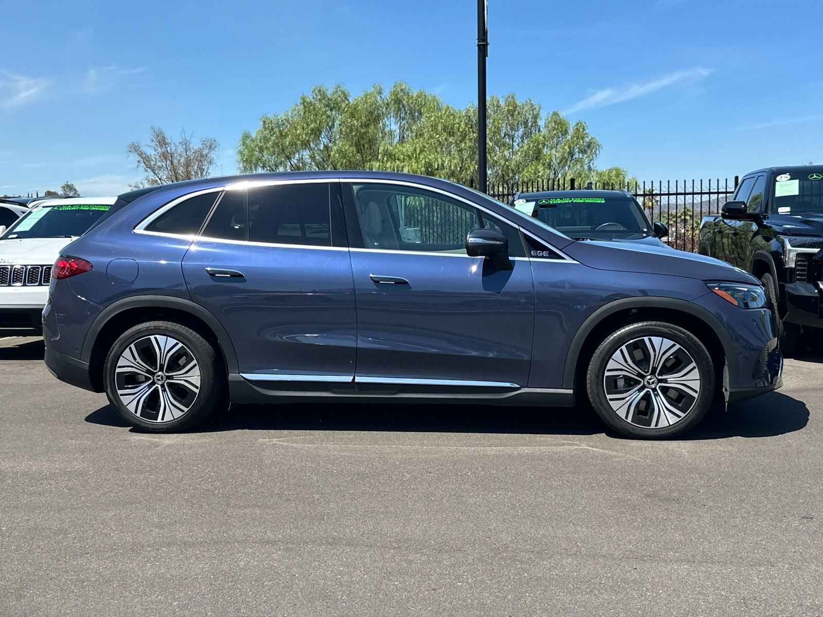 Certified 2023 Mercedes-Benz EQE SUV Base with VIN 4JGGM2BB8PA020770 for sale in Escondido, CA