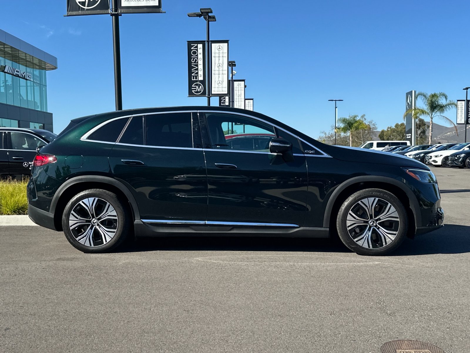 Certified 2024 Mercedes-Benz EQE SUV Base with VIN 4JGGM2BB0RA056679 for sale in Escondido, CA