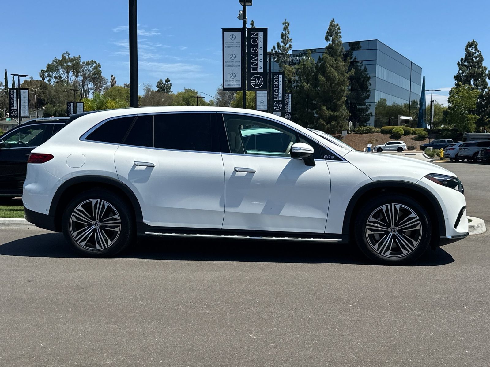 Certified 2024 Mercedes-Benz EQS SUV Base with VIN 4JGDM2DB3RA034885 for sale in Escondido, CA