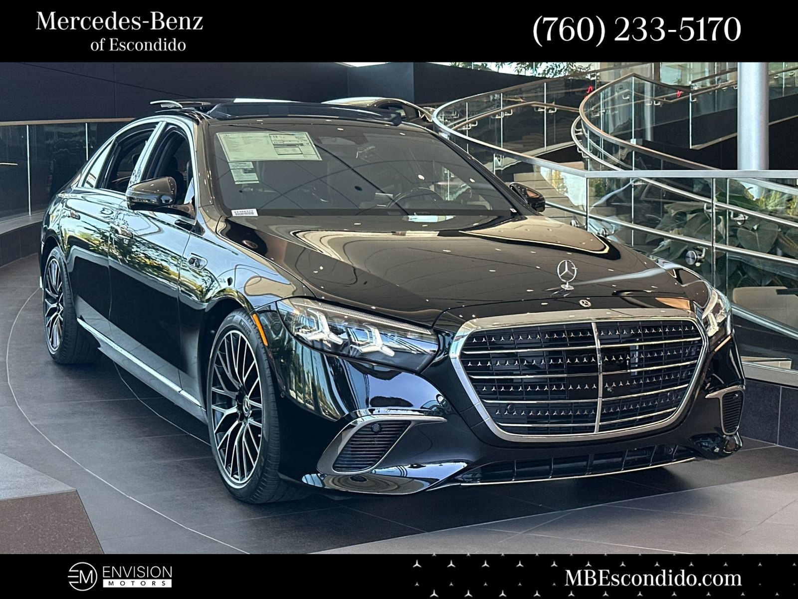 Black (Obsidian) 2027 Mercedes-Benz S-Class Sedan All-Wheel Drive 9-Speed Automatic