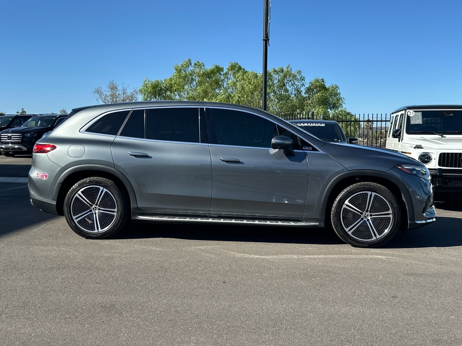 Certified 2024 Mercedes-Benz EQS SUV Base with VIN 4JGDM2DB0RA030616 for sale in Escondido, CA