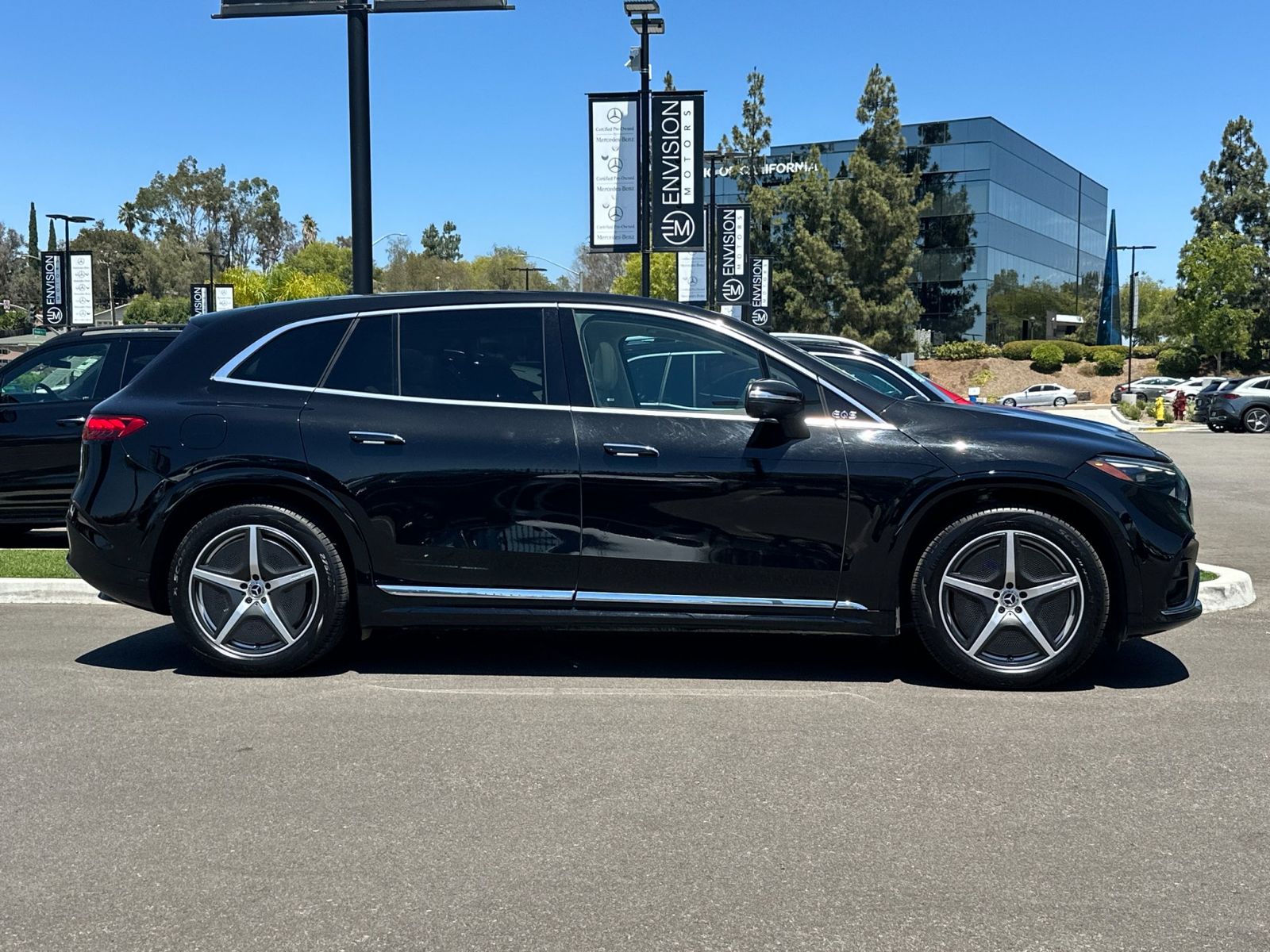 Certified 2023 Mercedes-Benz EQS SUV Base with VIN 4JGDM4EB3PA010108 for sale in Escondido, CA
