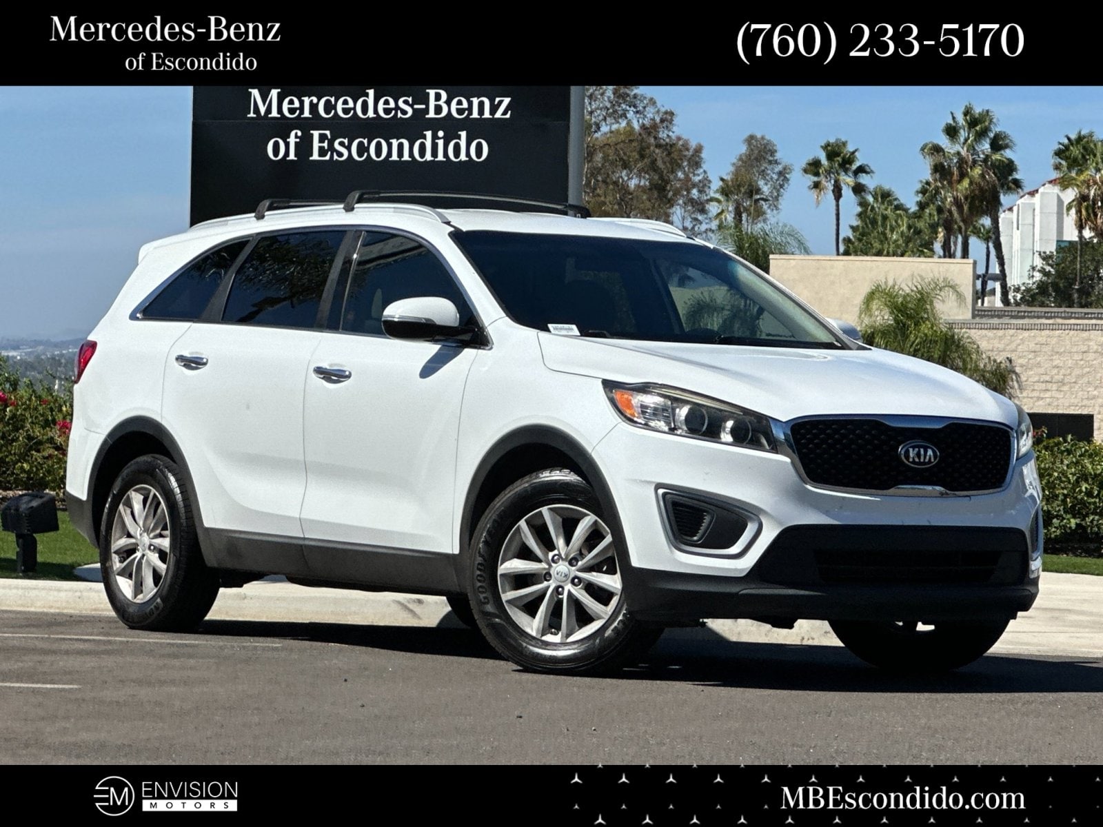 Used 2018 Kia Sorento LX with VIN 5XYPG4A35JG362816 for sale in Escondido, CA