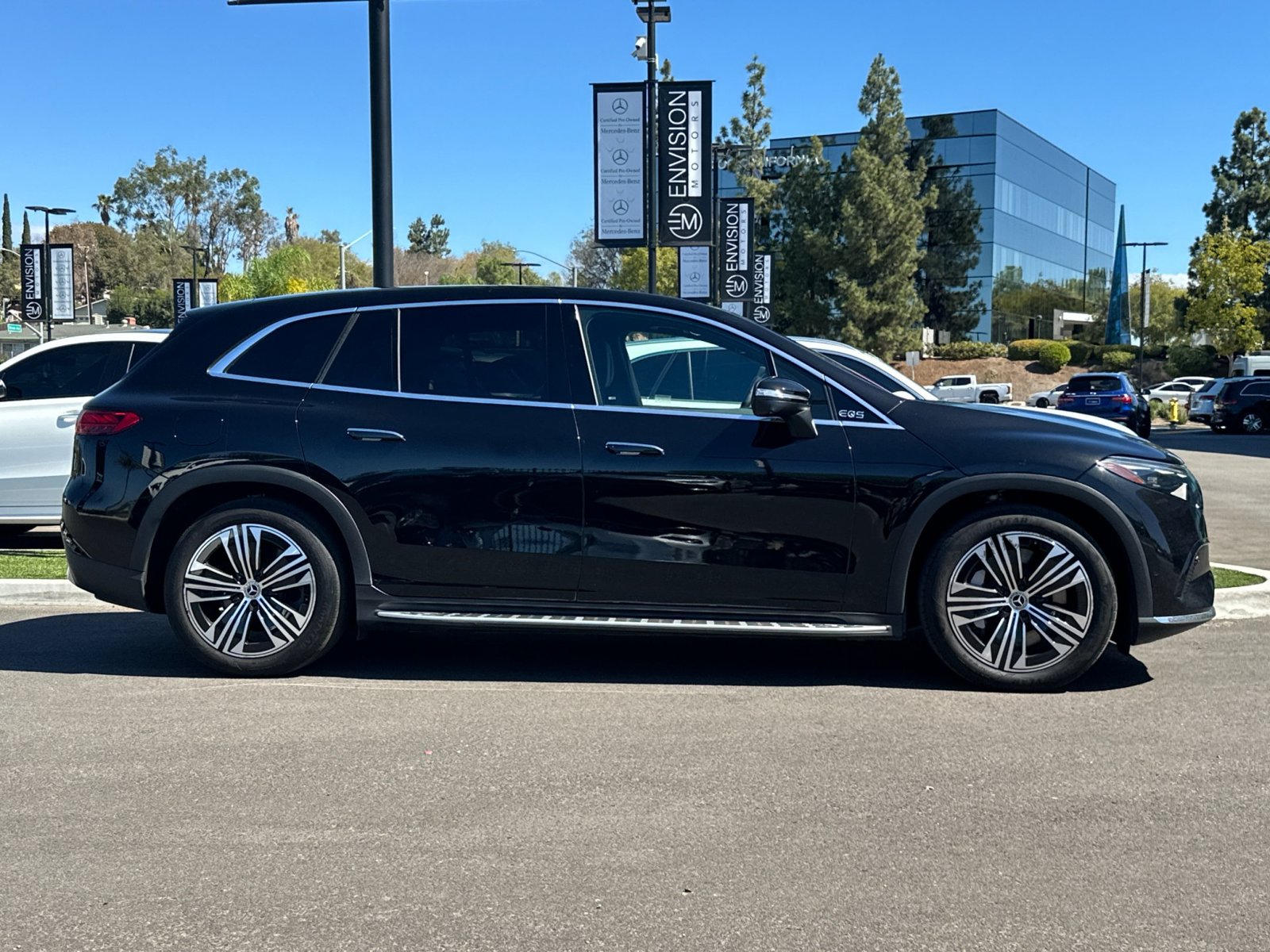 Certified 2024 Mercedes-Benz EQS SUV Base with VIN 4JGDM2DB9RA033191 for sale in Escondido, CA