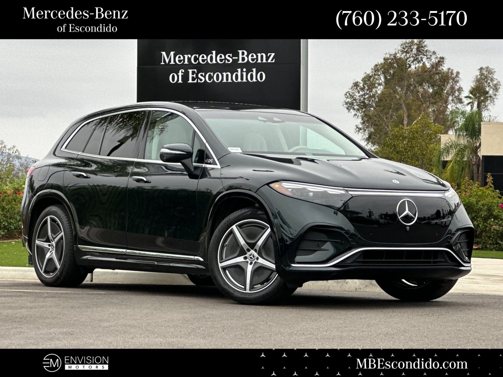 Certified 2023 Mercedes-Benz EQS SUV Base with VIN 4JGDM4EBXPA014785 for sale in Escondido, CA