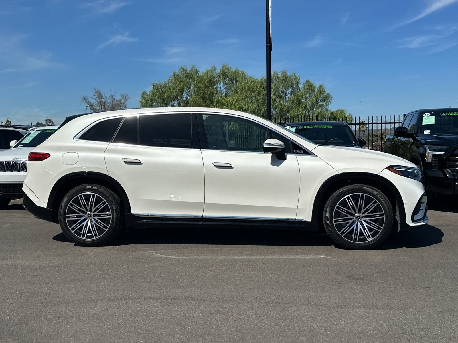 Certified 2023 Mercedes-Benz EQS SUV Base with VIN 4JGDM4EB8PA018561 for sale in Escondido, CA