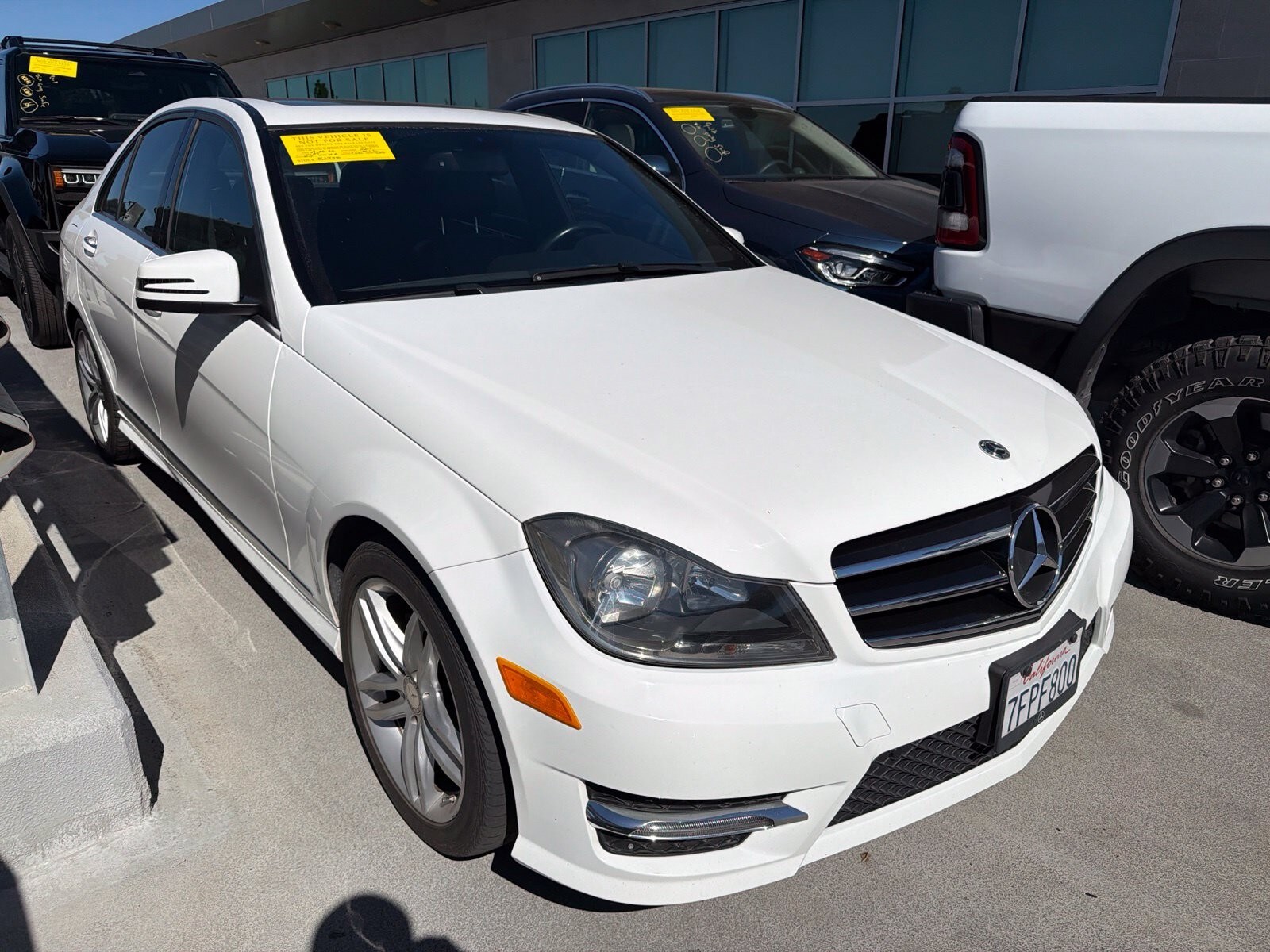 Used 2014 Mercedes-Benz C-Class C250 Sport with VIN WDDGF4HB5EG255970 for sale in Rocklin, CA