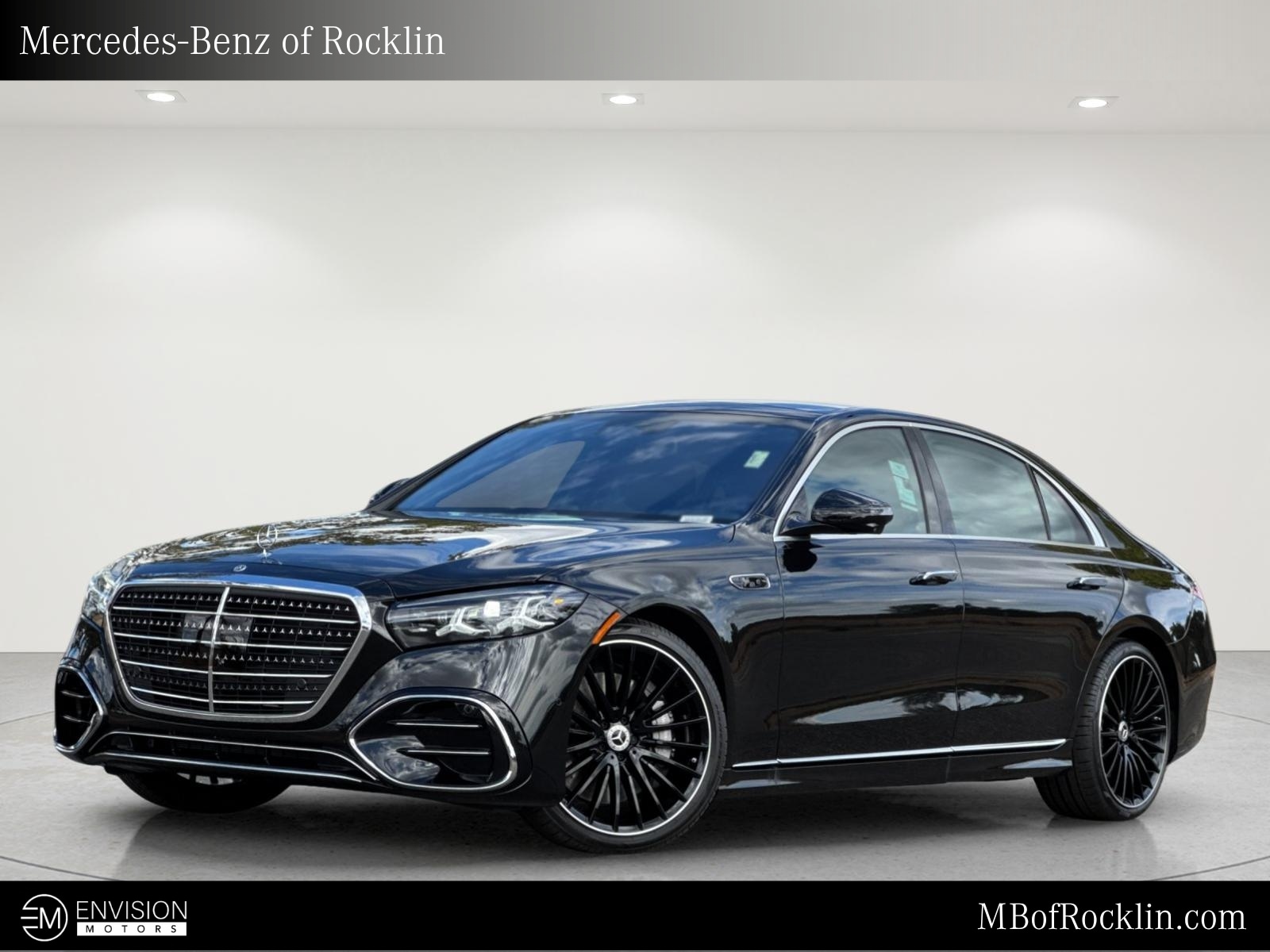 Black (Obsidian) 2027 Mercedes-Benz S-Class Sedan All-Wheel Drive 9-Speed Automatic
