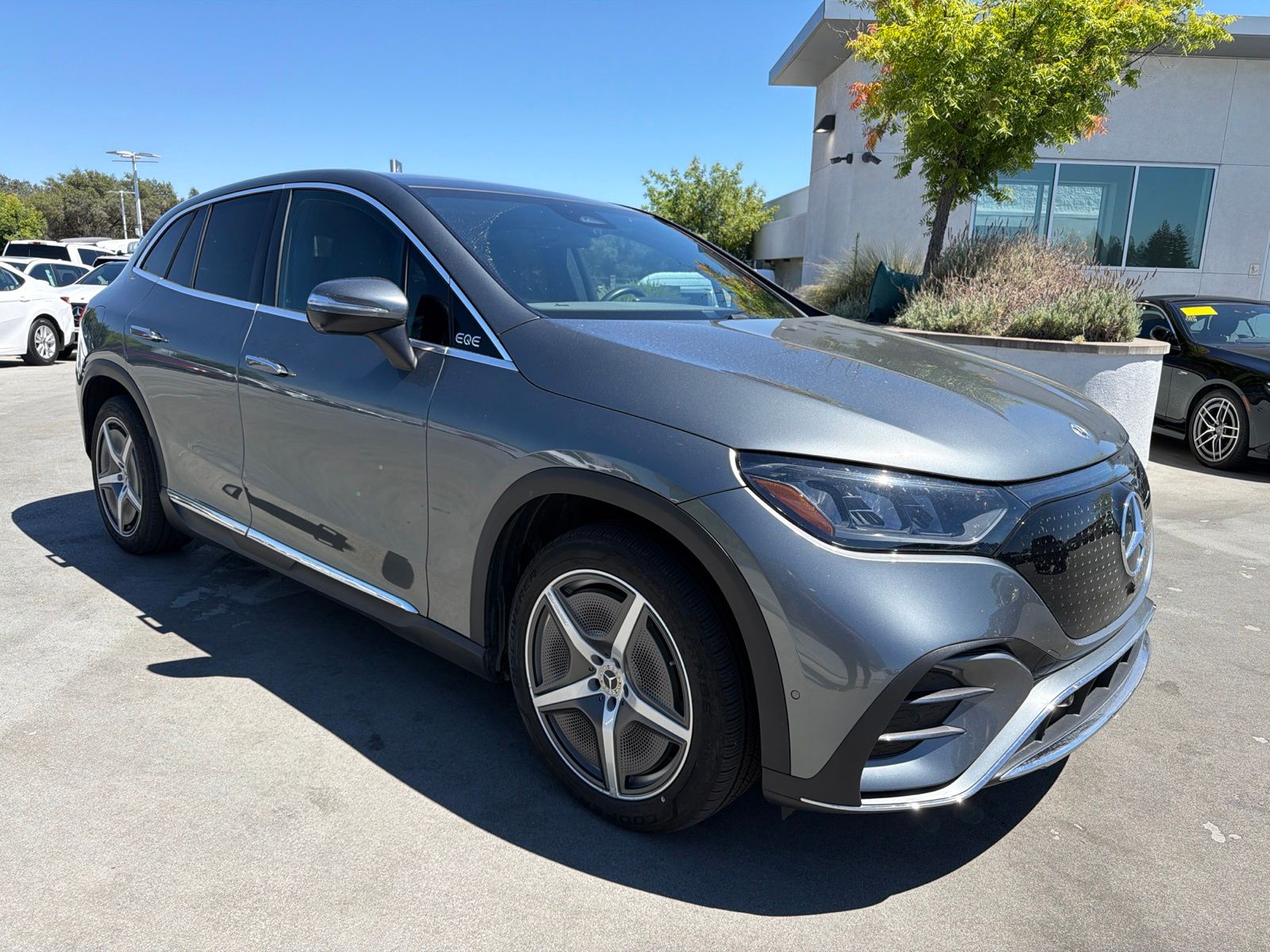 Certified 2024 Mercedes-Benz EQE SUV Base with VIN 4JGGM2BB5RA055091 for sale in Rocklin, CA