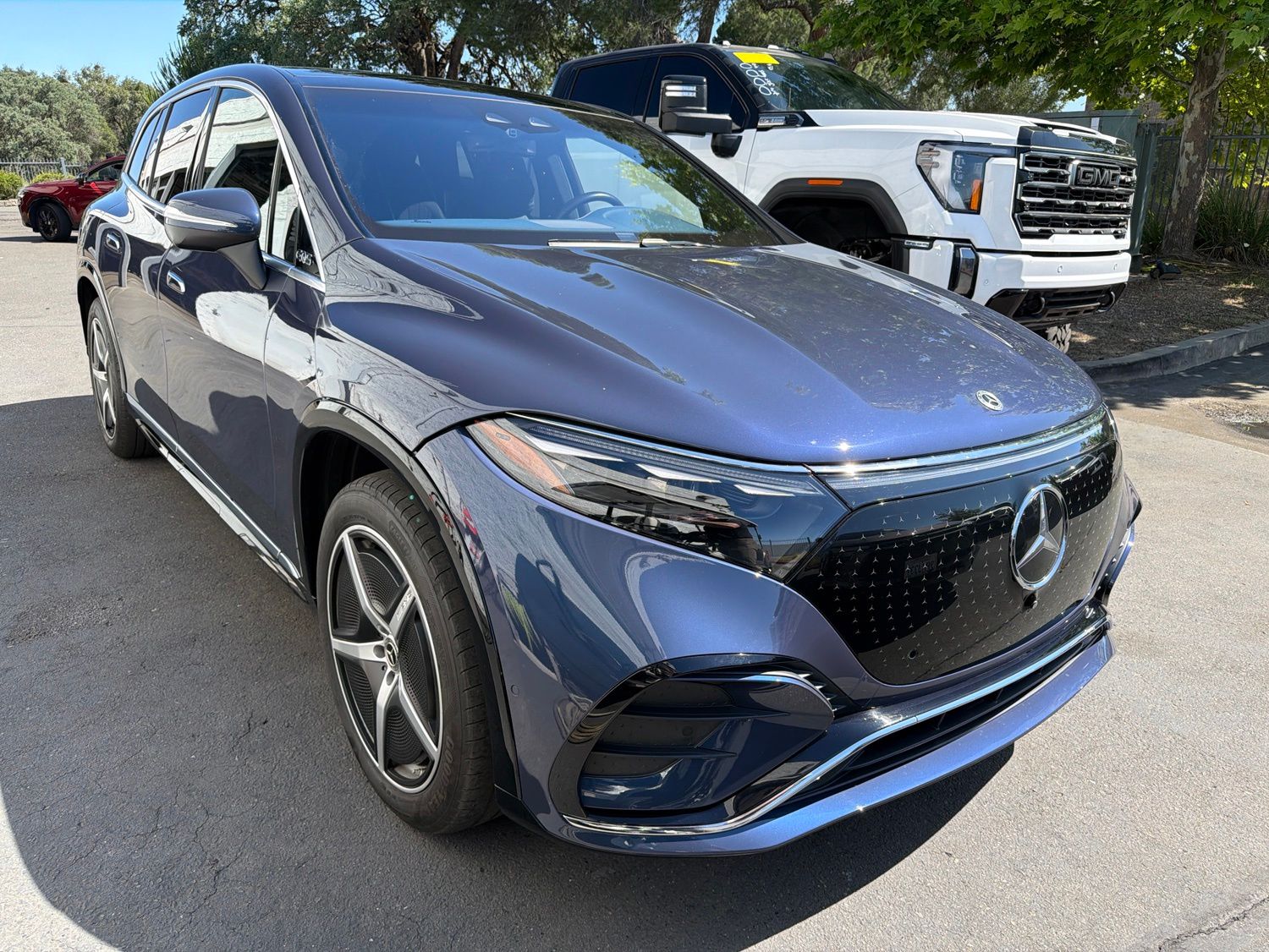 Certified 2023 Mercedes-Benz EQS SUV Base with VIN 4JGDM4EB5PA018226 for sale in Rocklin, CA