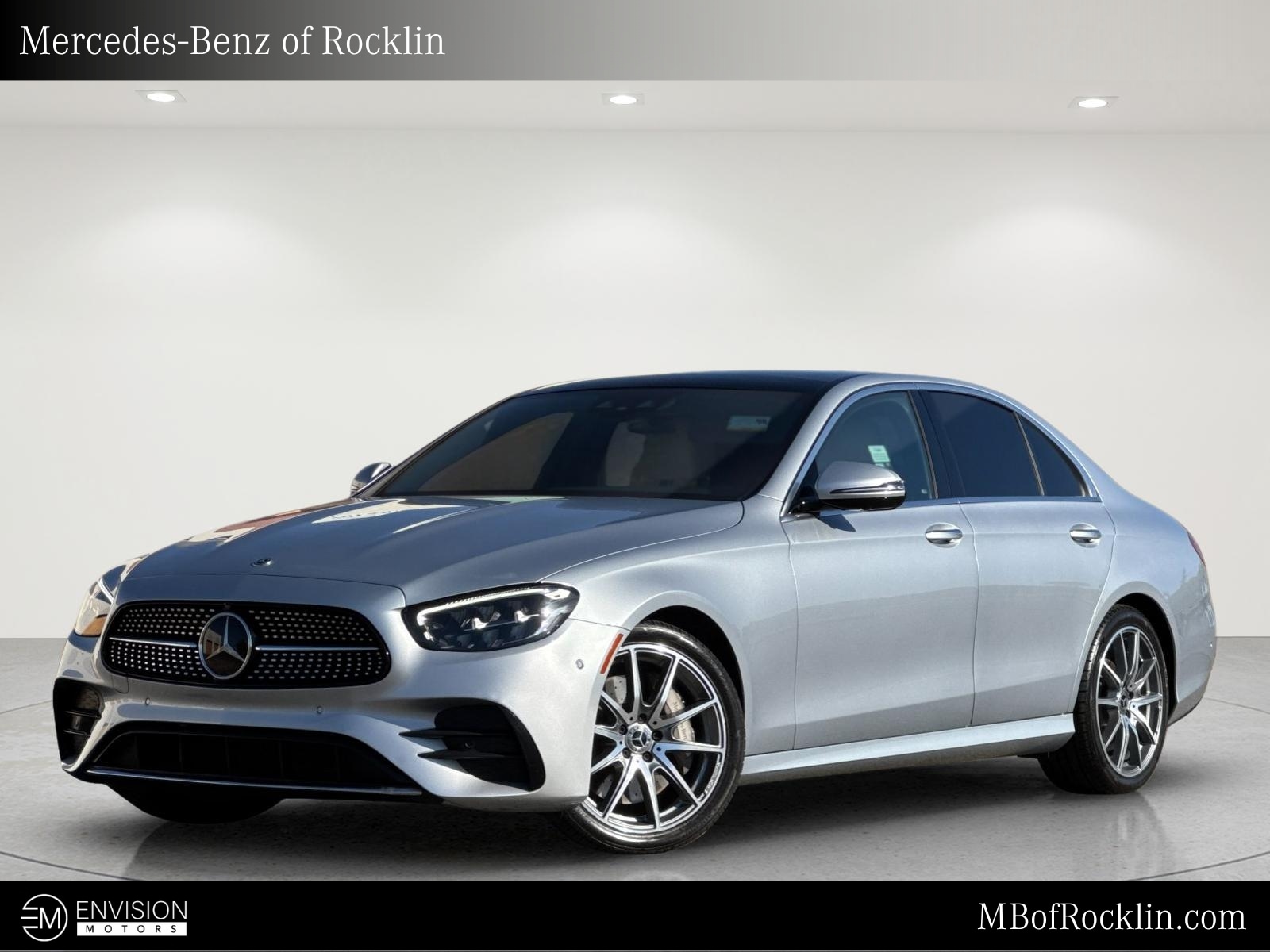 Cirrus Silver Metallic 2022 Mercedes-Benz E-Class Sedan Rear-Wheel Drive 9-Speed Automatic