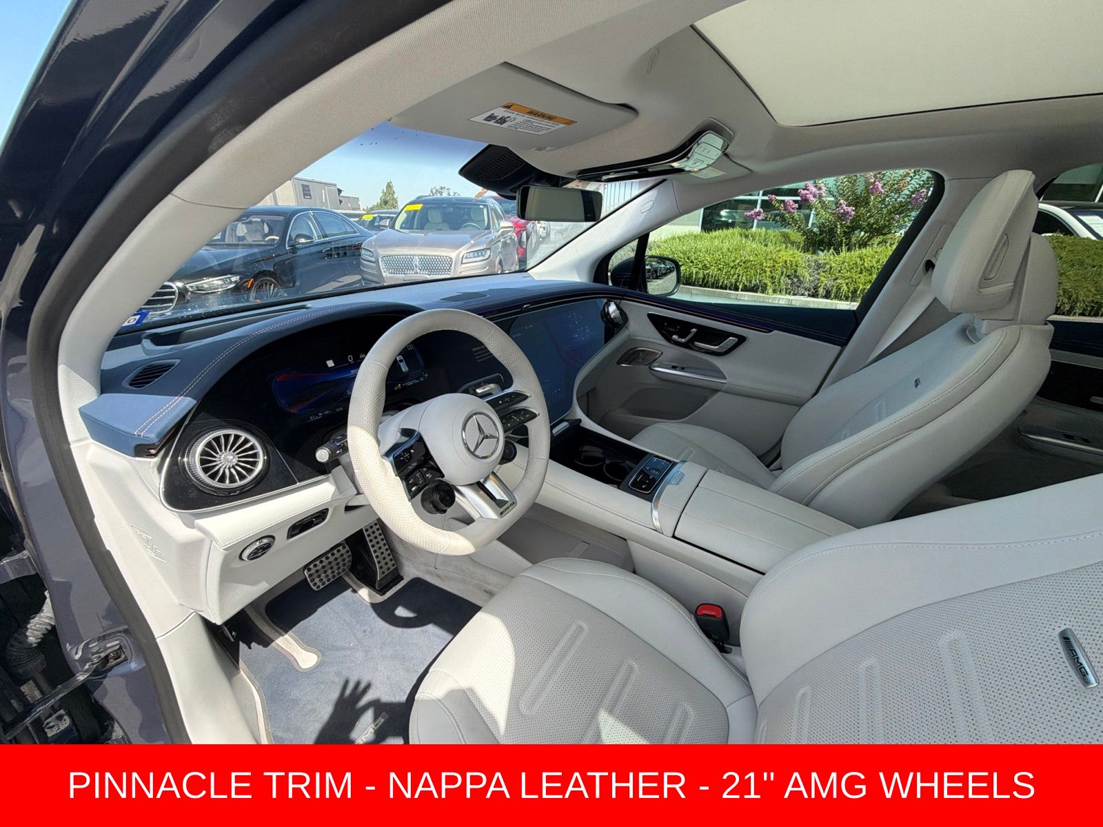 Certified 2024 Mercedes-Benz EQE SUV Base with VIN 4JGGM5DB3RA039440 for sale in Rocklin, CA