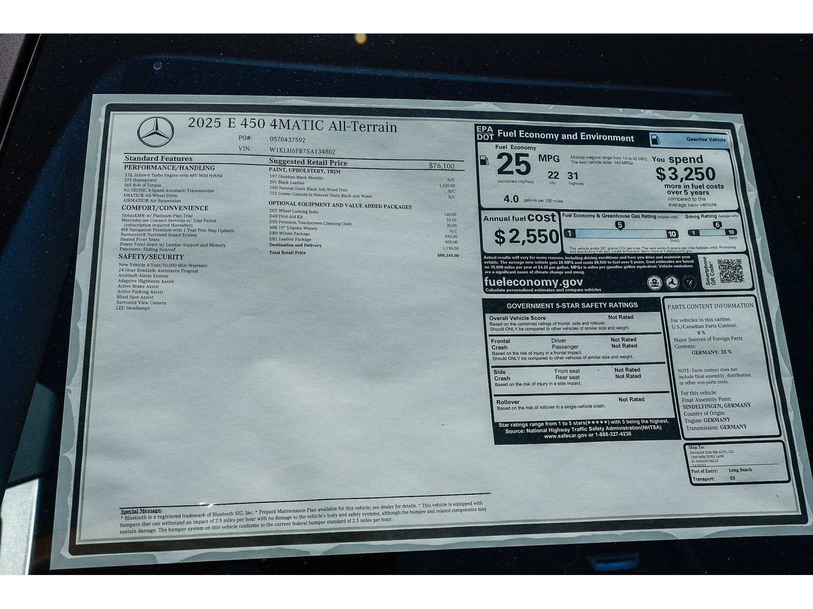 2025 Mercedes-Benz E-Class E450 All-Terrain - Photo 28