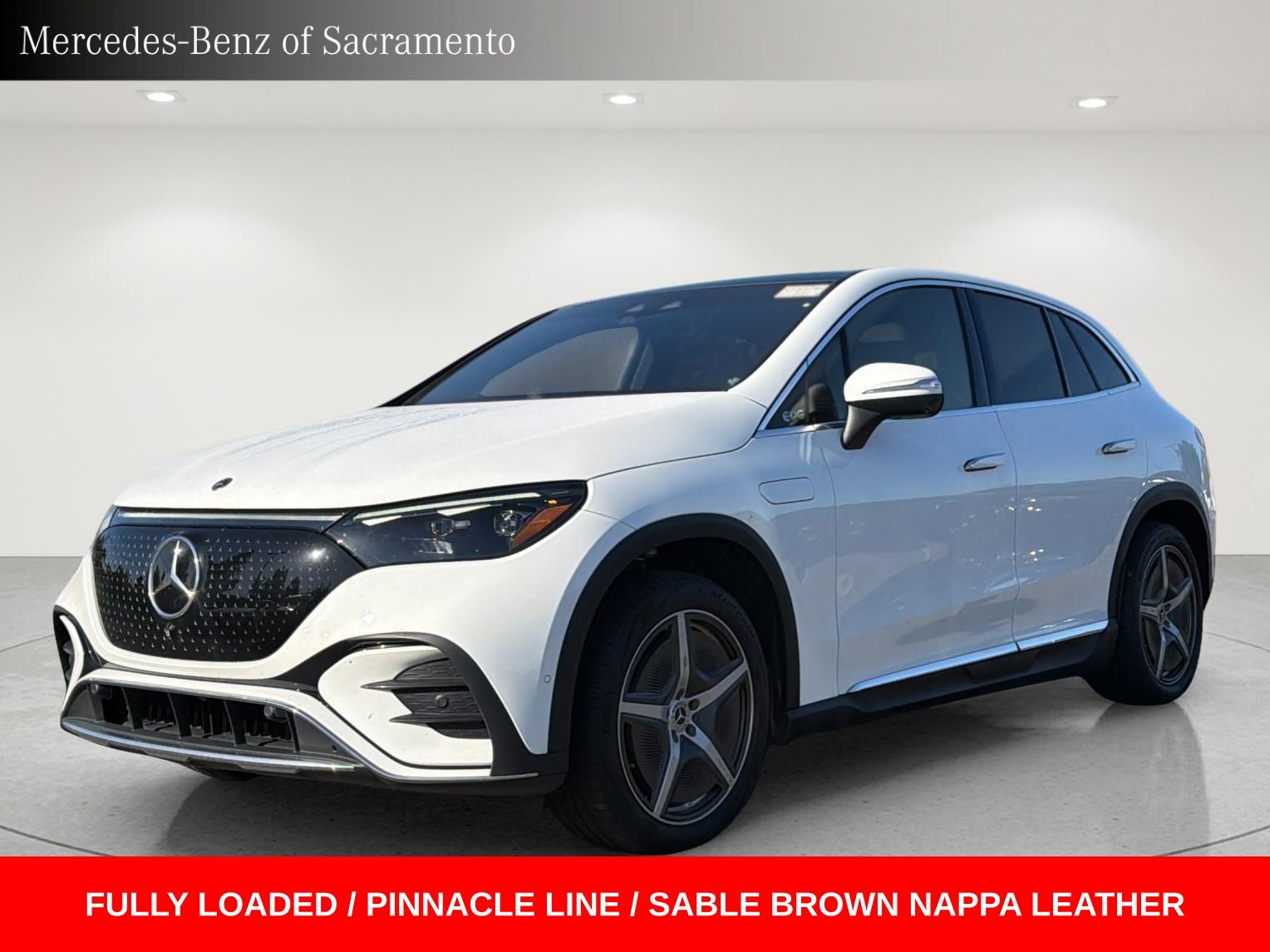 Certified 2023 Mercedes-Benz EQE SUV Base with VIN 4JGGM2CB2PA013747 for sale in Sacramento, CA