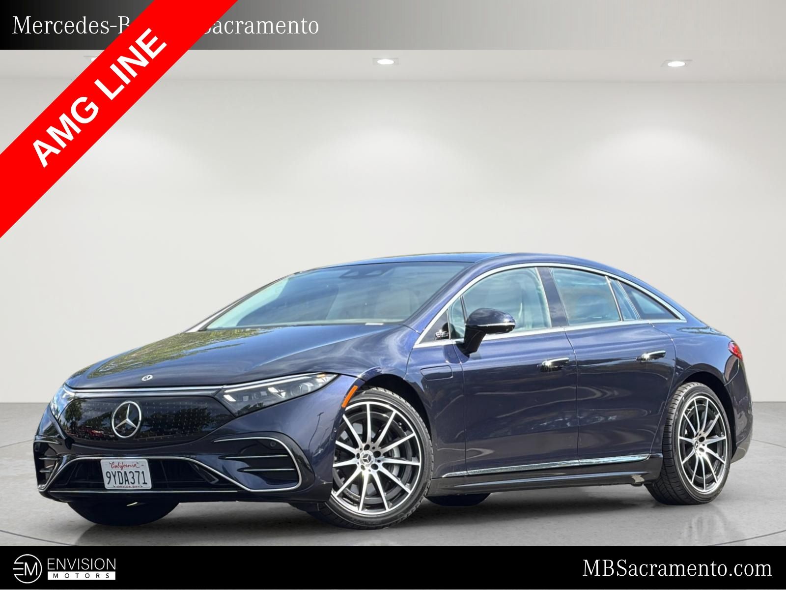 Used 2022 Mercedes-Benz EQS Base with VIN W1KCG2DB6NA005419 for sale in Sacramento, CA