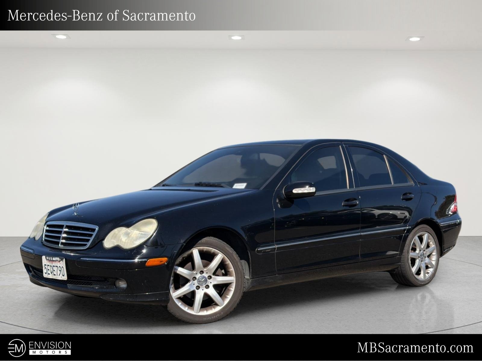 Used 2004 Mercedes-Benz C-Class C230 Kompressor with VIN WDBRF40JX4A574318 for sale in Sacramento, CA