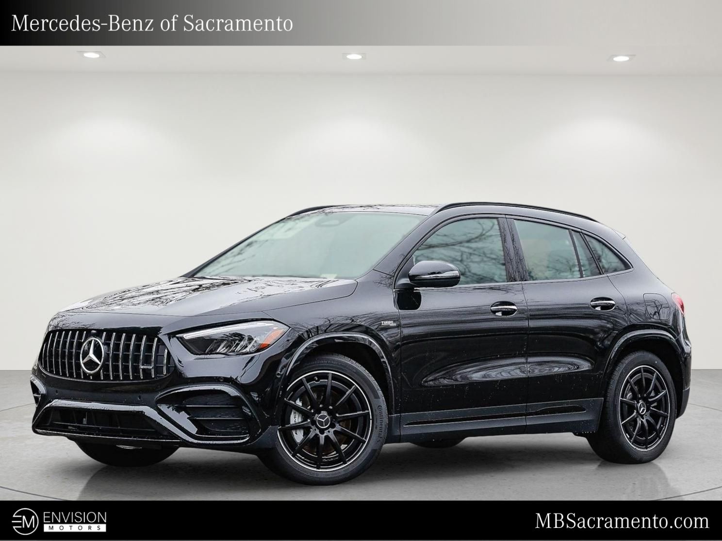Black (Obsidian) 2026 Mercedes-Benz GLA SUV / Crossover All-Wheel Drive 8-Speed Automatic