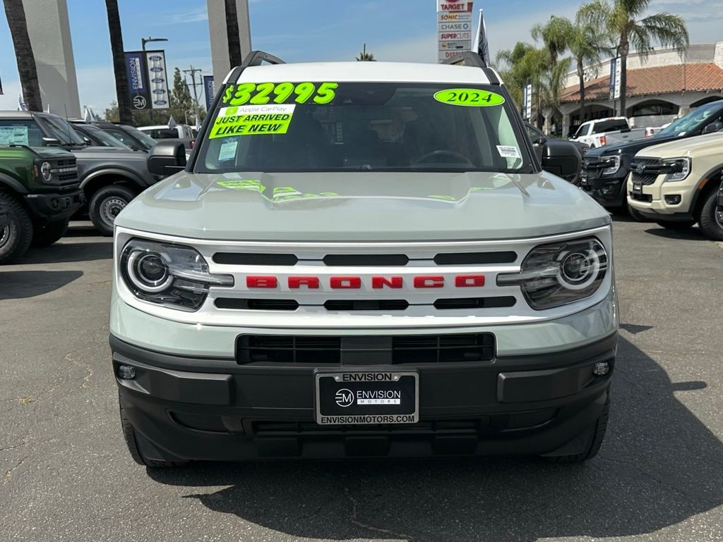 Certified 2024 Ford Bronco Sport Heritage SUV