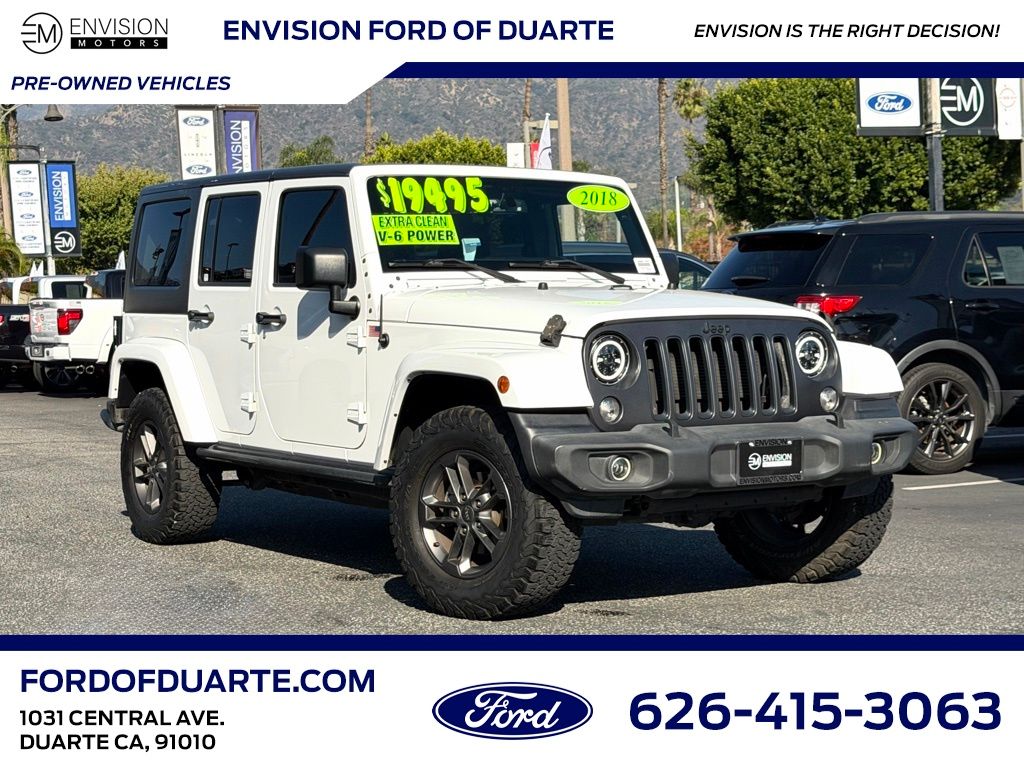 2018 Jeep Wrangler JK Unlimited Freedom Edition