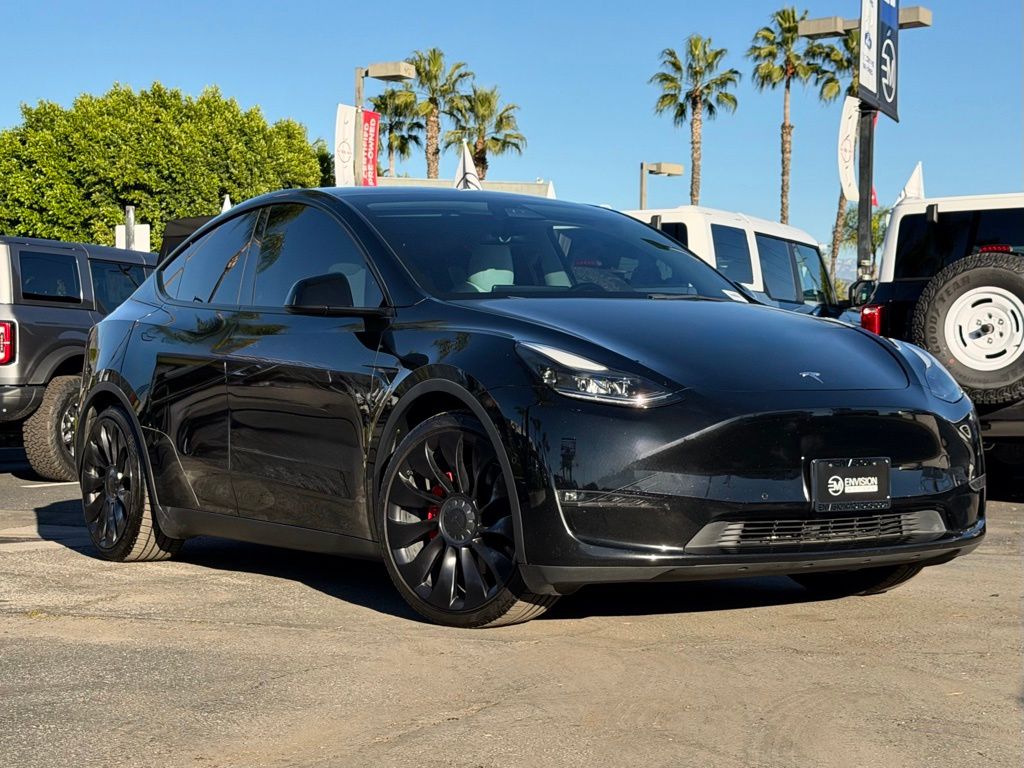 Used 2022 Tesla Model Y Performance with VIN 7SAYGDEF4NF411285 for sale in Duarte, CA