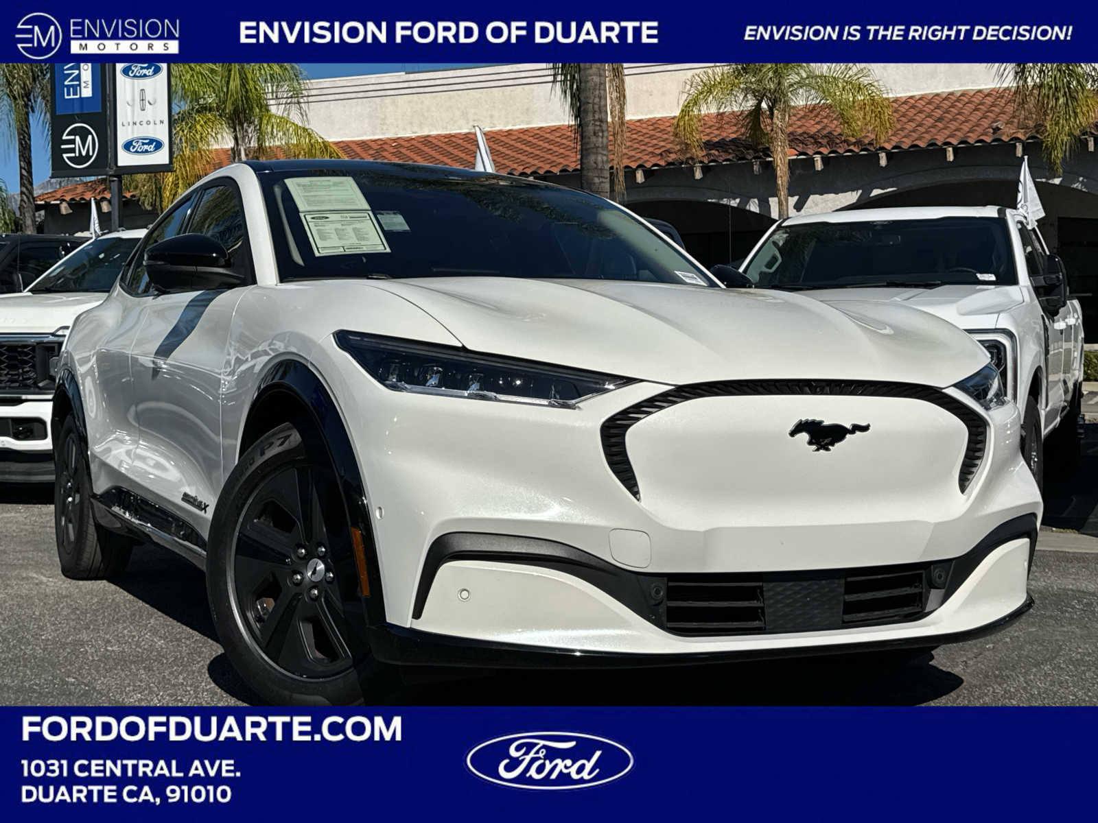 Certified 2023 Ford Mustang Mach-E California Route 1 AWD with VIN 3FMTK2SU9PMA50773 for sale in Duarte, CA