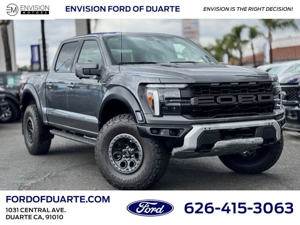 New 2025 Ford F-150 Raptor Truck SuperCrew Cab