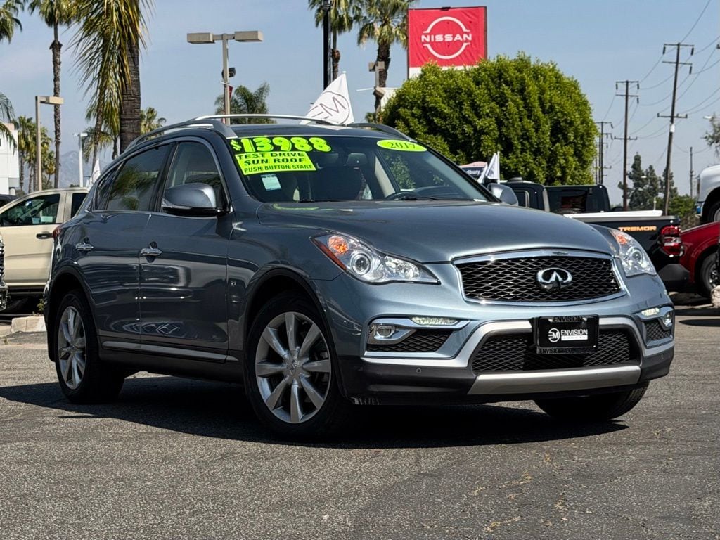 Used 2017 INFINITI QX50 Base with VIN JN1BJ0RP8HM386857 for sale in Duarte, CA