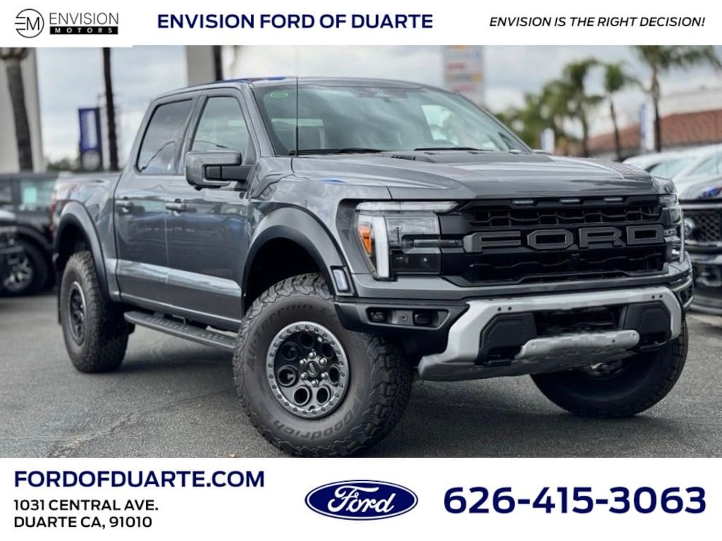 New 2025 Ford F-150 Raptor Truck SuperCrew Cab
