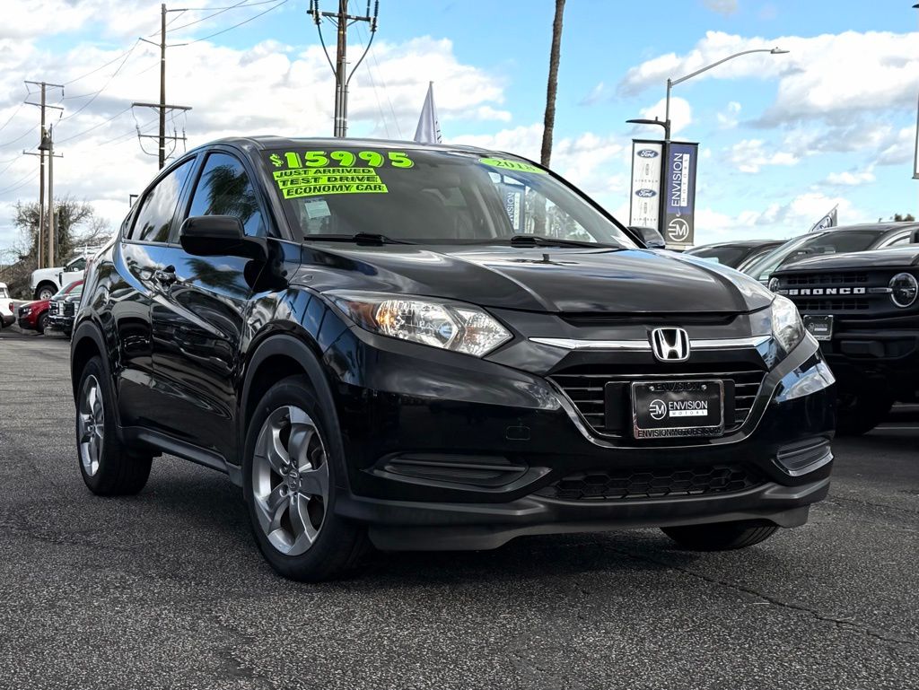 Certified 2018 Honda HR-V LX with VIN 3CZRU5H36JM712710 for sale in Duarte, CA