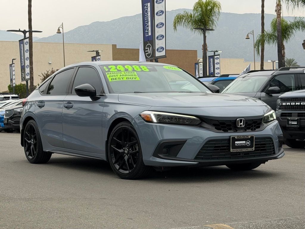 Certified 2023 Honda Civic Sport Hatchback