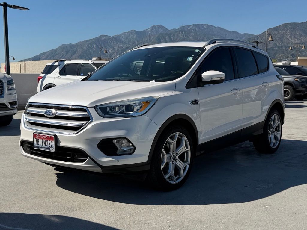 Certified 2017 Ford Escape Titanium with VIN 1FMCU0JD2HUC14023 for sale in Duarte, CA
