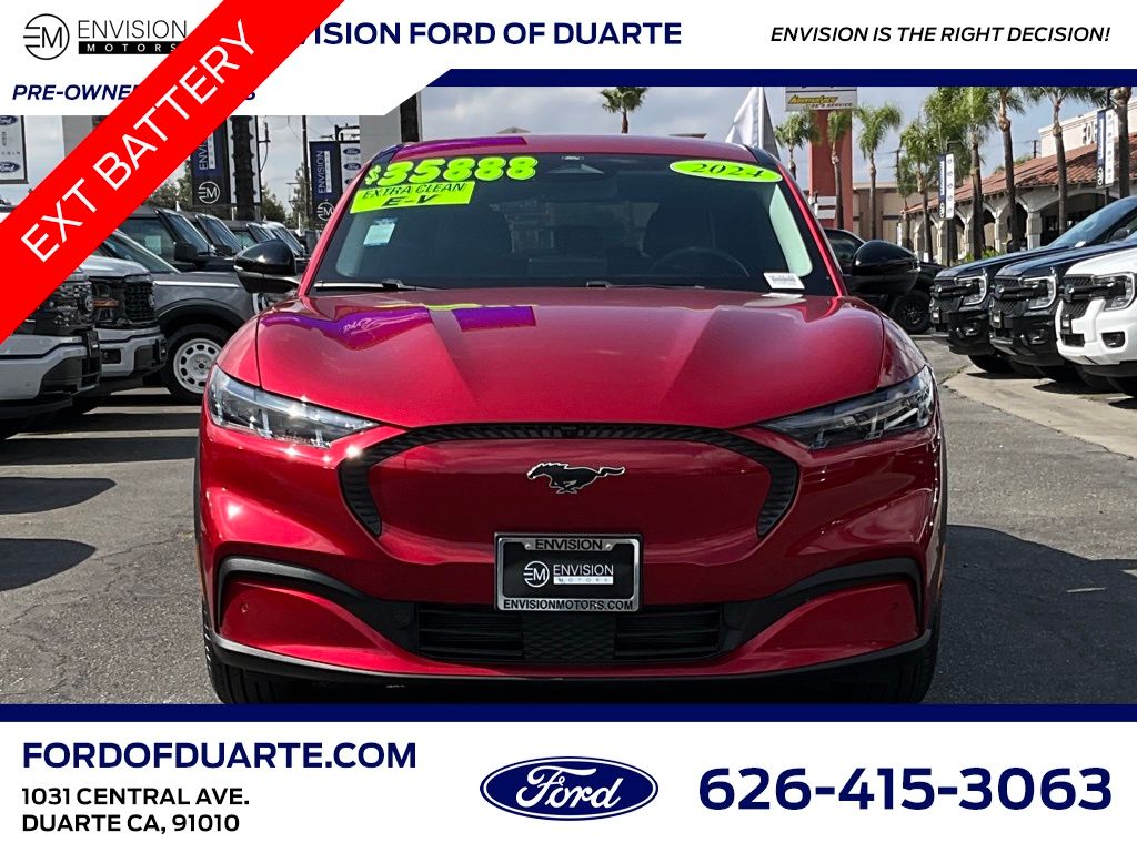 Certified 2024 Ford Mustang Mach-E Select AWD with VIN 3FMTK1SU6RMA16416 for sale in Duarte, CA