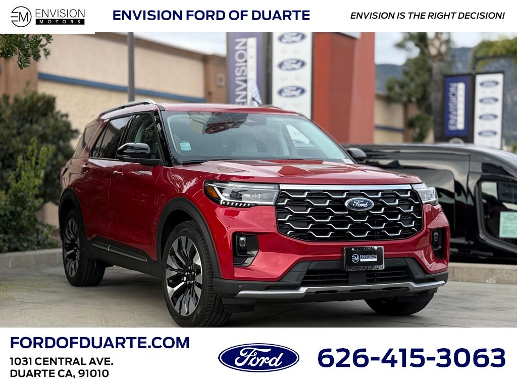2026 Ford Explorer Platinum's photo