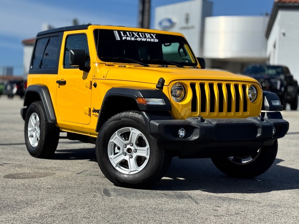 Used 2021 Jeep Wrangler Sport S with VIN 1C4GJXAN9MW755102 for sale in Oxnard, CA