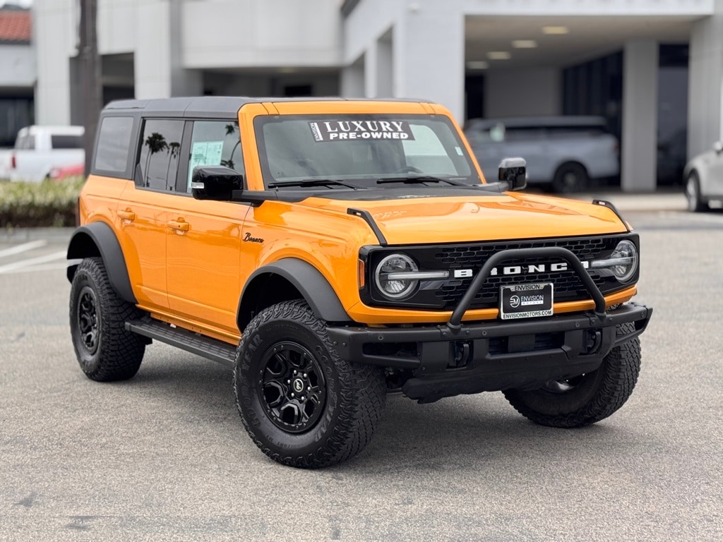 Used 2021 Ford Bronco 4-Door Wildtrak with VIN 1FMEE5DP2MLA99528 for sale in Oxnard, CA