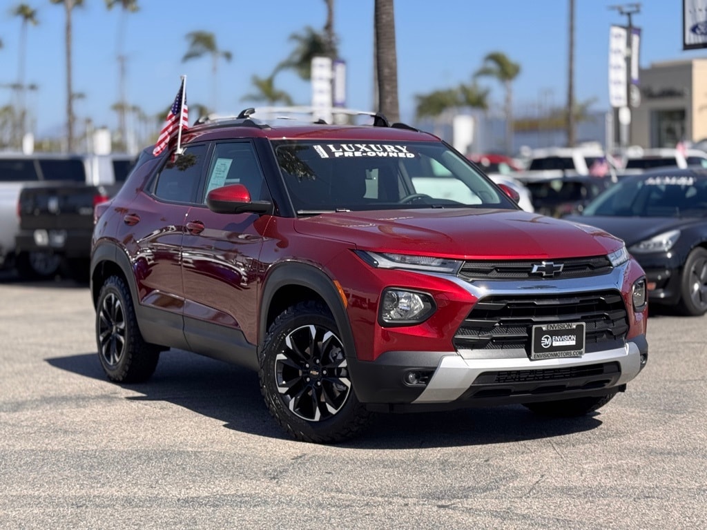 Used 2022 Chevrolet Trailblazer LT with VIN KL79MRSL7NB123858 for sale in Oxnard, CA