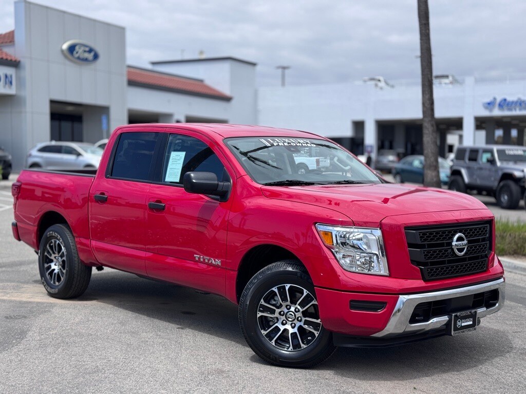Used 2022 Nissan Titan SV with VIN 1N6AA1EC2NN105611 for sale in Oxnard, CA