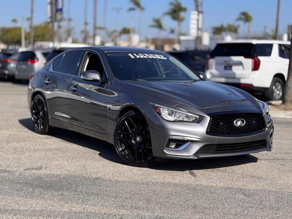 Used 2022 INFINITI Q50 LUXE with VIN JN1EV7BPXNM312081 for sale in Oxnard, CA