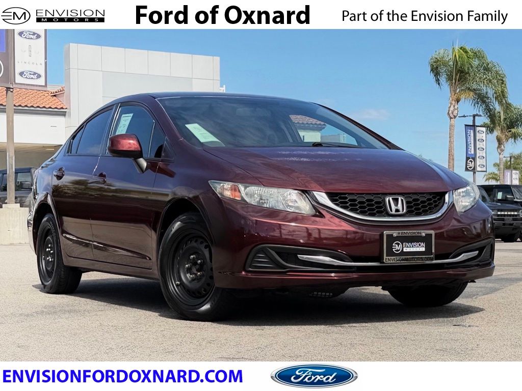 Used 2013 Honda Civic LX with VIN 19XFB2F53DE251031 for sale in Oxnard, CA